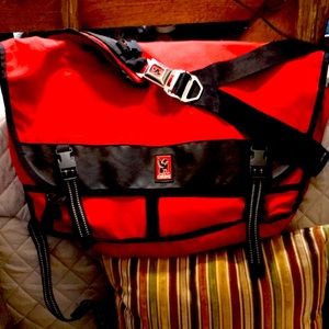 Chrome Messenger Bag
